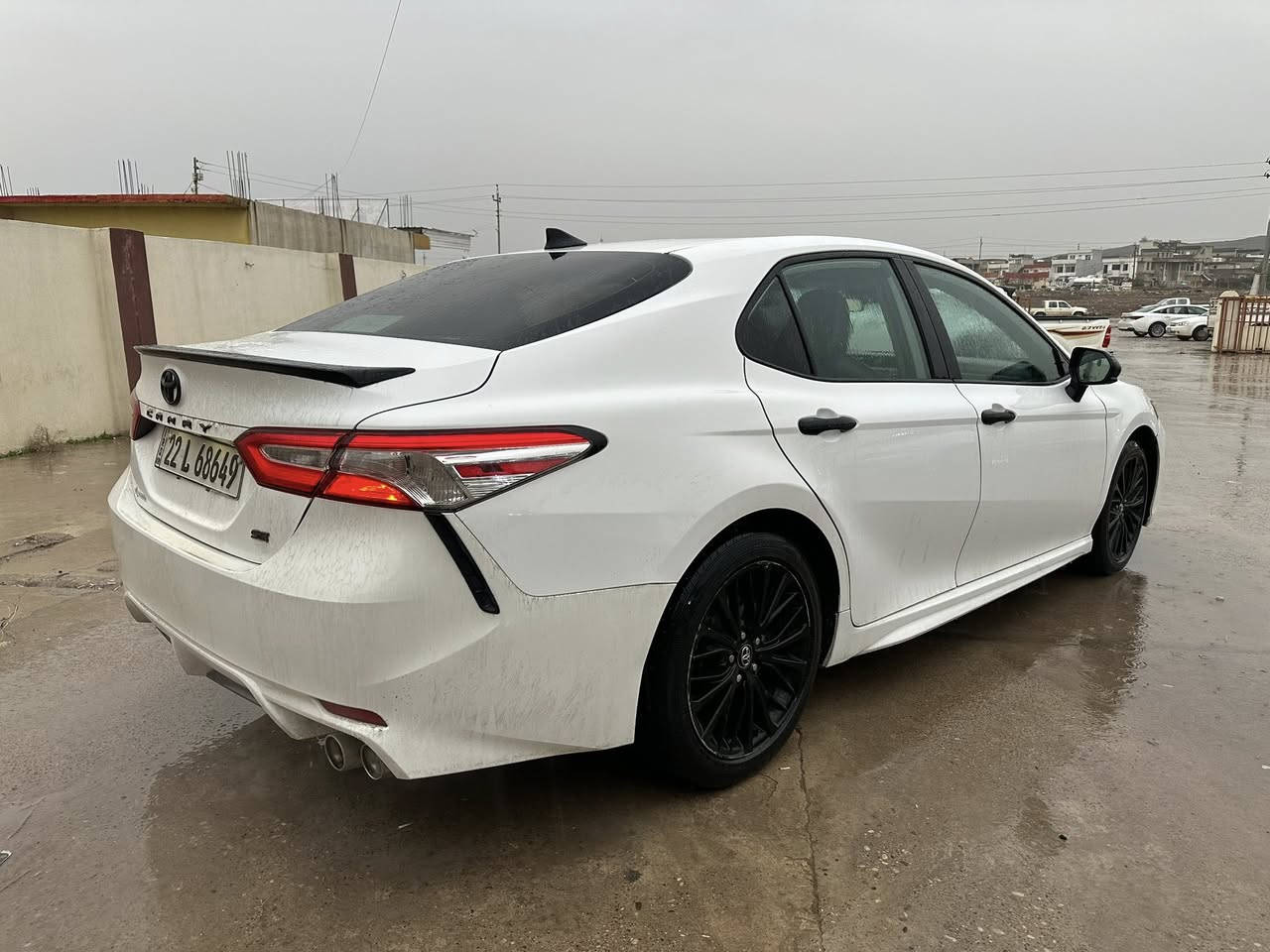 كامري seموديل 2020 ماشي 85 الف
نص جاملغ جهه سائق تعديل بارد ونص باب ورا سائق صبغ

رقم اربیل ترید تحویل ترید وکالە

علیها غرامە مرور ملیون و ١٧٠ الف ینزل من السعر

سعر ١٨٨ بی مجال 

رقم موبایل واتس اب 

***********
