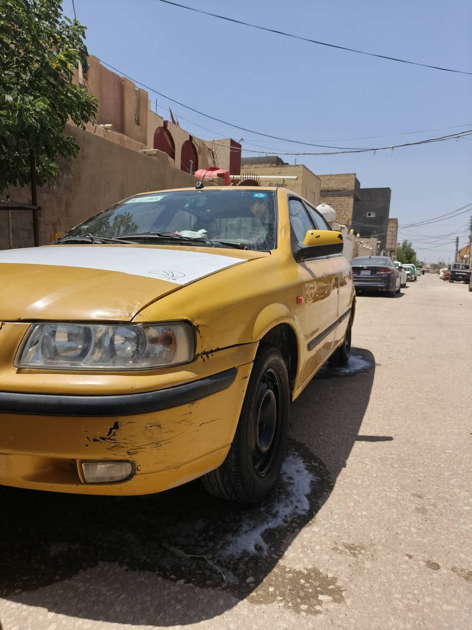 سمند مديل ١١مكفولة من مكينة كير حدادية تخم تاير جديد مصفرها هئية وغرامات بسمي سنوية ٣١ مكاني ديوانيه قضاء الشامية السعر ٢٧ وبية  مجال الطيبين ‏‪***********‬‏
