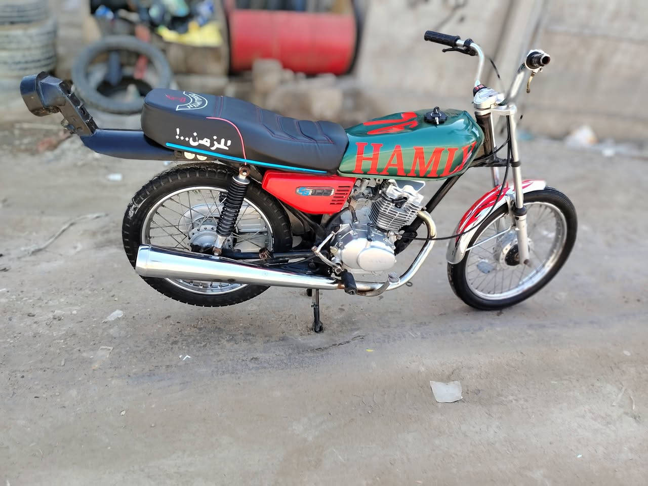 سلام عليكم دراجه نامه شلامجه شاصي 19تعمير 24اوراق كامله السعر 500وبيه مجال مكاني بابل مشروع المسيب ***********
