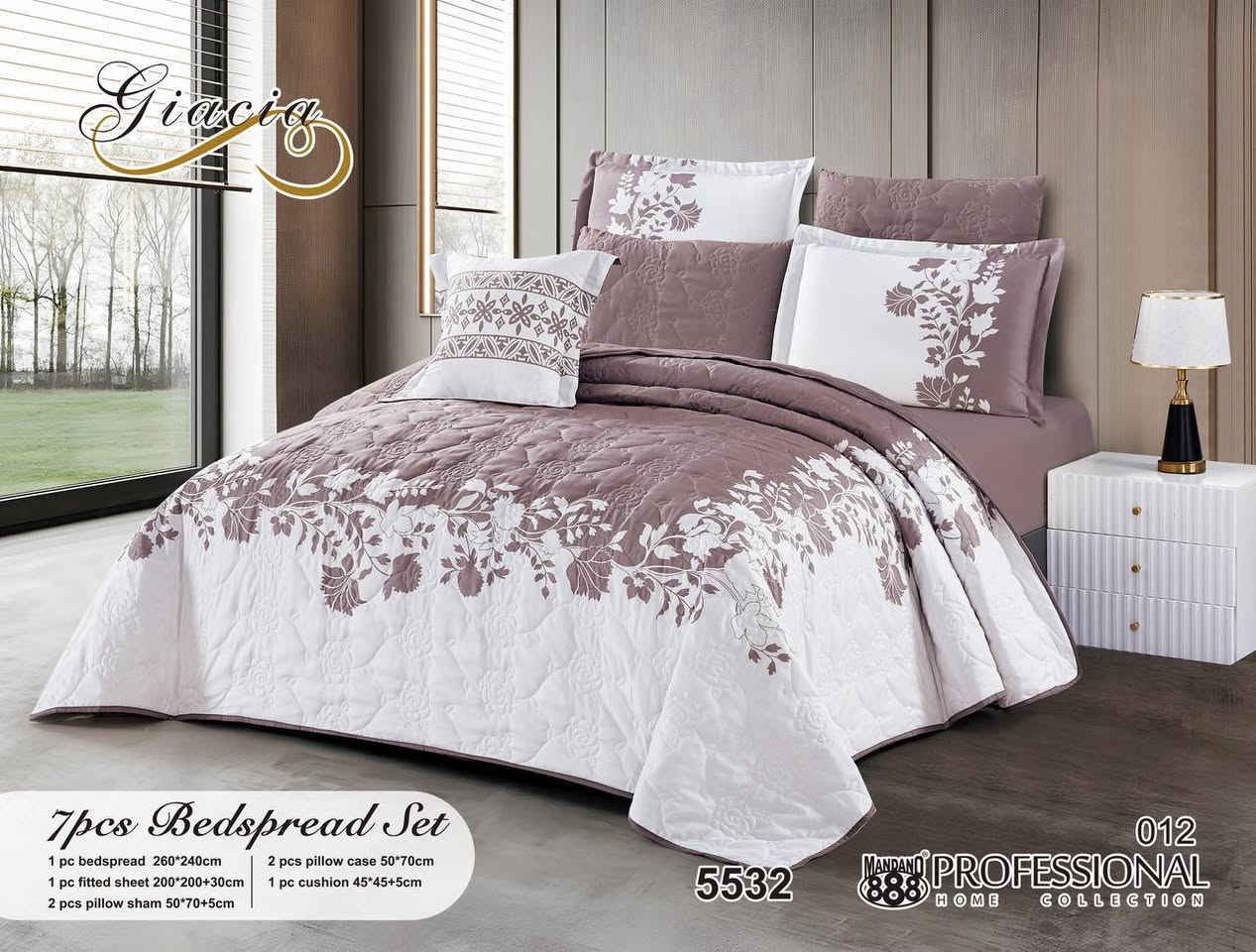 غطوة نفرين 7 قطعة Digital 
قياس الغطوة/ 240+260 king size 
قياس شرشف/ 200+200+30 
2 عدد وجه مخدة/ 50+70 solid 
2 عدد وجه مخدة/ 50+70+5 Digit
1 عدد وجه كوشة/ 45+45 D 

سعر ((40 الف))❤🌿🎀 البصرة, العراق


**إذا كنت صاحب هذا الإعلان وتريد حذفه لأي سبب، رجاءا أرسل رسالة إلى الدعم الفني**