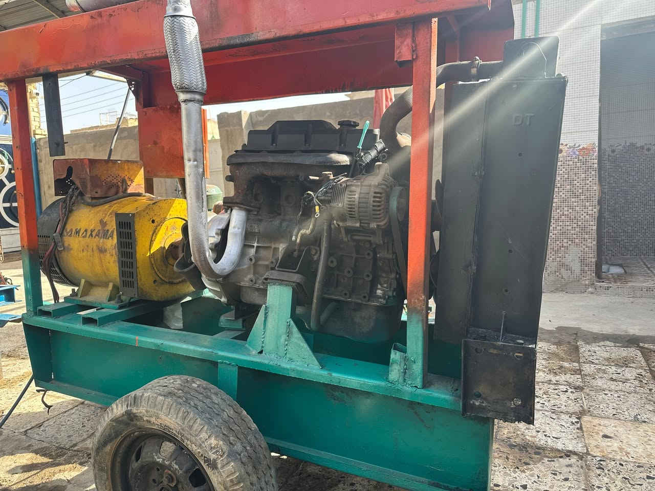 السلام عليكم
مولد كيا بنكو محرك 2701مكفول شرط شغل وضمان توليد ٣٠كي في ثري فيز نحاس ١٠٠٪  نظيفة شغاله 
الاستفسار والاتصال 
***********
***********
