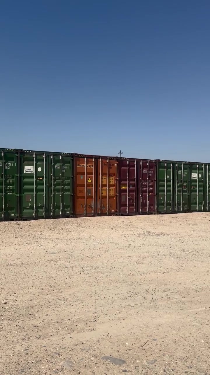 ‏ عدد 13 حاوية للبيع ارتفاع أدري عن290 طول 12 متر***********/
