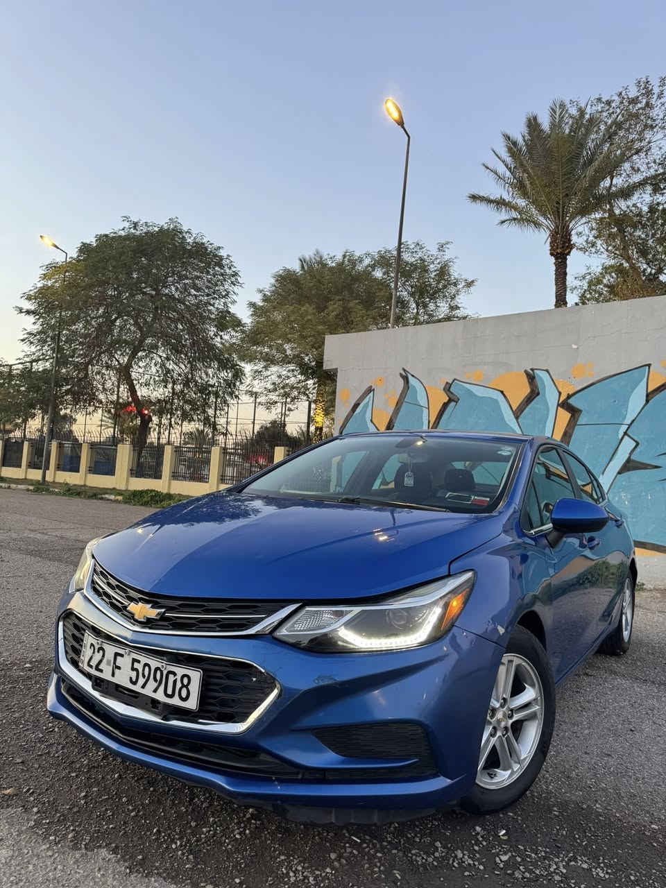 كروز موديل 2017 💙
بسعر 93 وبيها مجال بسيط
رقم اربيل الجديد تحويل ثاني يوم
مواصفات / LT
كير مكينه تبريد كهربائيات حدادية
ماشيه 115 km
 السياره نضيفه مناقصها برغي .
حادثها موضح ب المنشور قطعتين 
و ب العراق هلال الجاملغ الخلفي والامامي اليسار يعني ٤ قطع .
شاشة كار بلي وكامره خلفيه دواره 
تحكمات ستيرن جهتين / اوتو ستوب 
لد LED نهاري / مثبت سرعة  
مكان السياره : السيدية
للاستفسار : ***********
