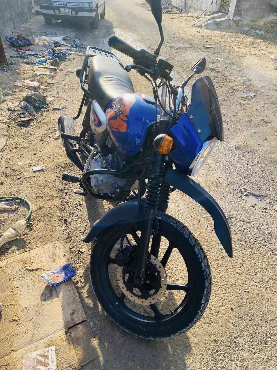 دراجه بوكسر موديل 2023 مكفوله كفاله عامه العنوان بغداد مدينه الصدر السعر 1550وبيه مجال ***********
