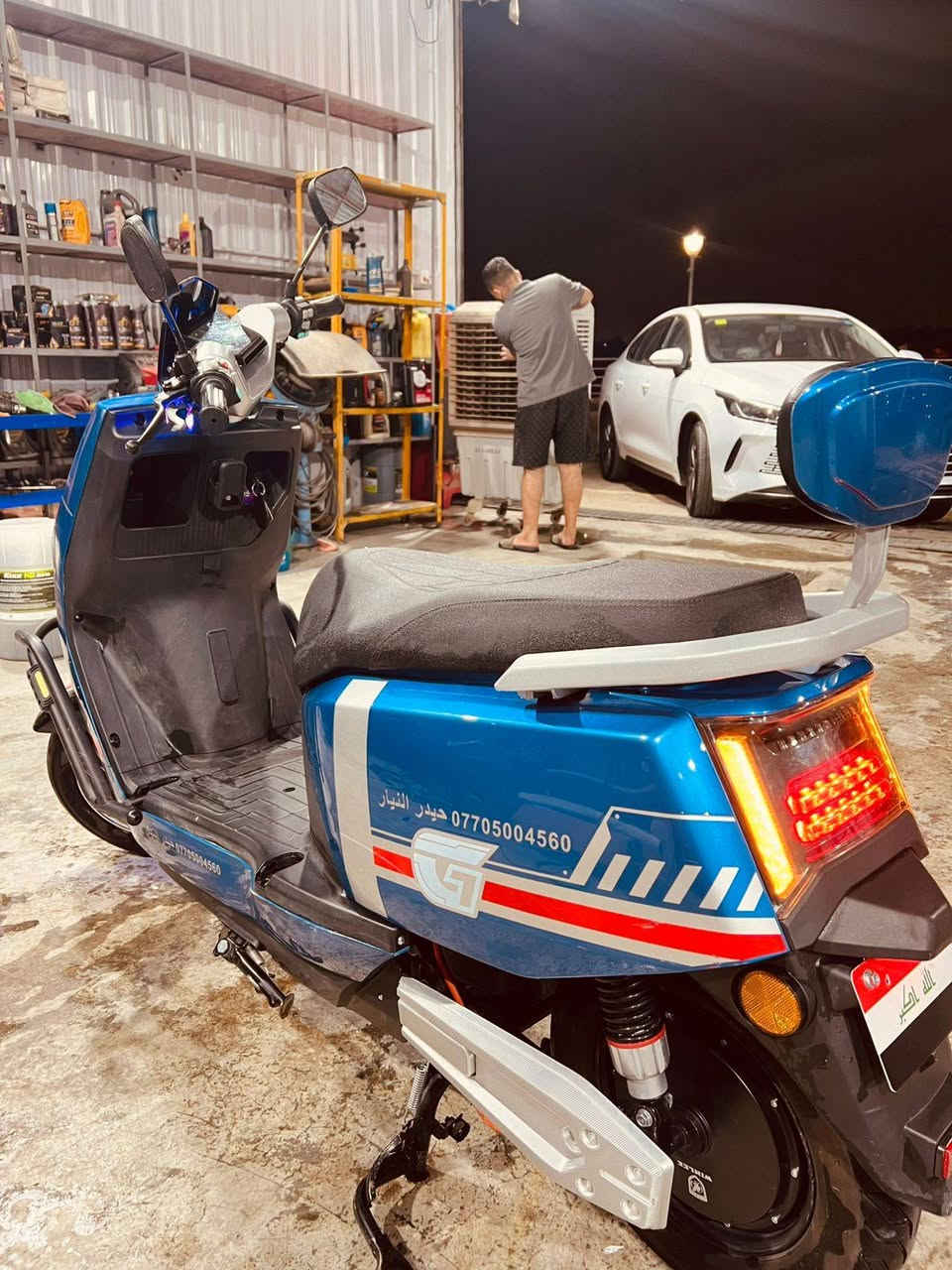 هاي دراجه معرفة هاي بيها بلوتوث بيها نظام سرقه بيها بك هاي فول دراجه جديدة صارلها عندي 3 أشهر إلي يعرف بيها يدخل خاص ويدلل مكان بغداد الكريعات هاذا رقمي *********** سعر تعال خاص وتدلل
