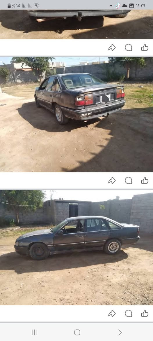 سلام عليكم اوبل سيناتور 1990 رقم انبار سنويه لل 27 عضم عاج محرك 3000 جديد كير اوتو جديد سياره بلاديه بدون صبغ و معجون مكفوله من دواخل شواصي و  لغود و بجم كله جديد سياره مال تعيمر يرادله صبغ و ترتيبات
السعر 12قفل 🔒🔒 كلشي موضحه ب المنشور 
مكان الرمادي 
***********
***********
