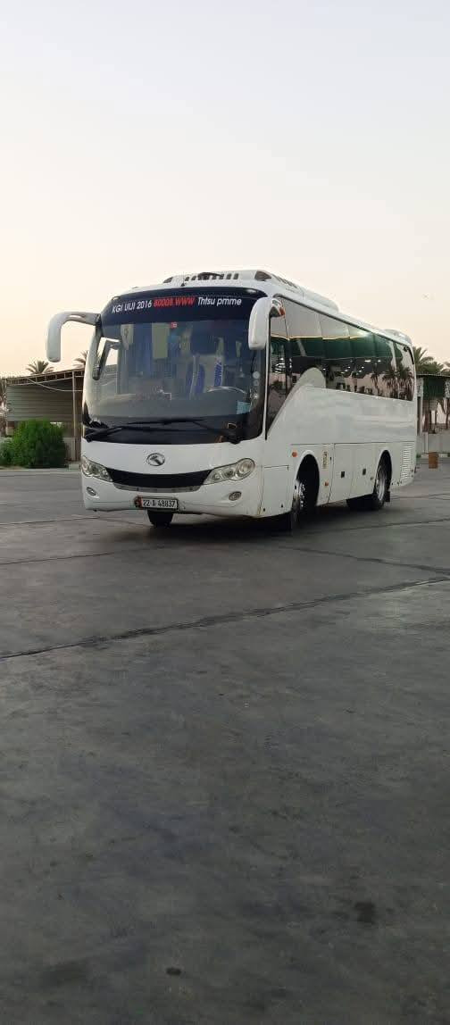 اللهم صلِّ على محمد وآل محمد
للبيع سيارة كييك لونگ

موديل 2016

باسمي، هيئة مصفّرة

حدادية كاملة، تخم تاير

تانكي كاز 300 لتر

سنوية مضلّل

مكينة، گير، اكسل كاملة

عدد الركاب 34 راكب وترهم 38 راكب

تبريد وتدفئة أمامية وخلفية

كاميرات خلفية وداخلية

شاشة ومايك داخلية

ثلاجة داخلية

كل كشن بي شاحنه 

📍 الموقع: صلاح الدين – قضاء بلد – مرقد سيد محمد (عليه السلام)

📞 رقم الهاتف: *********** موجود واتساب
إشارة إلى الأصدقاء 󱢏
