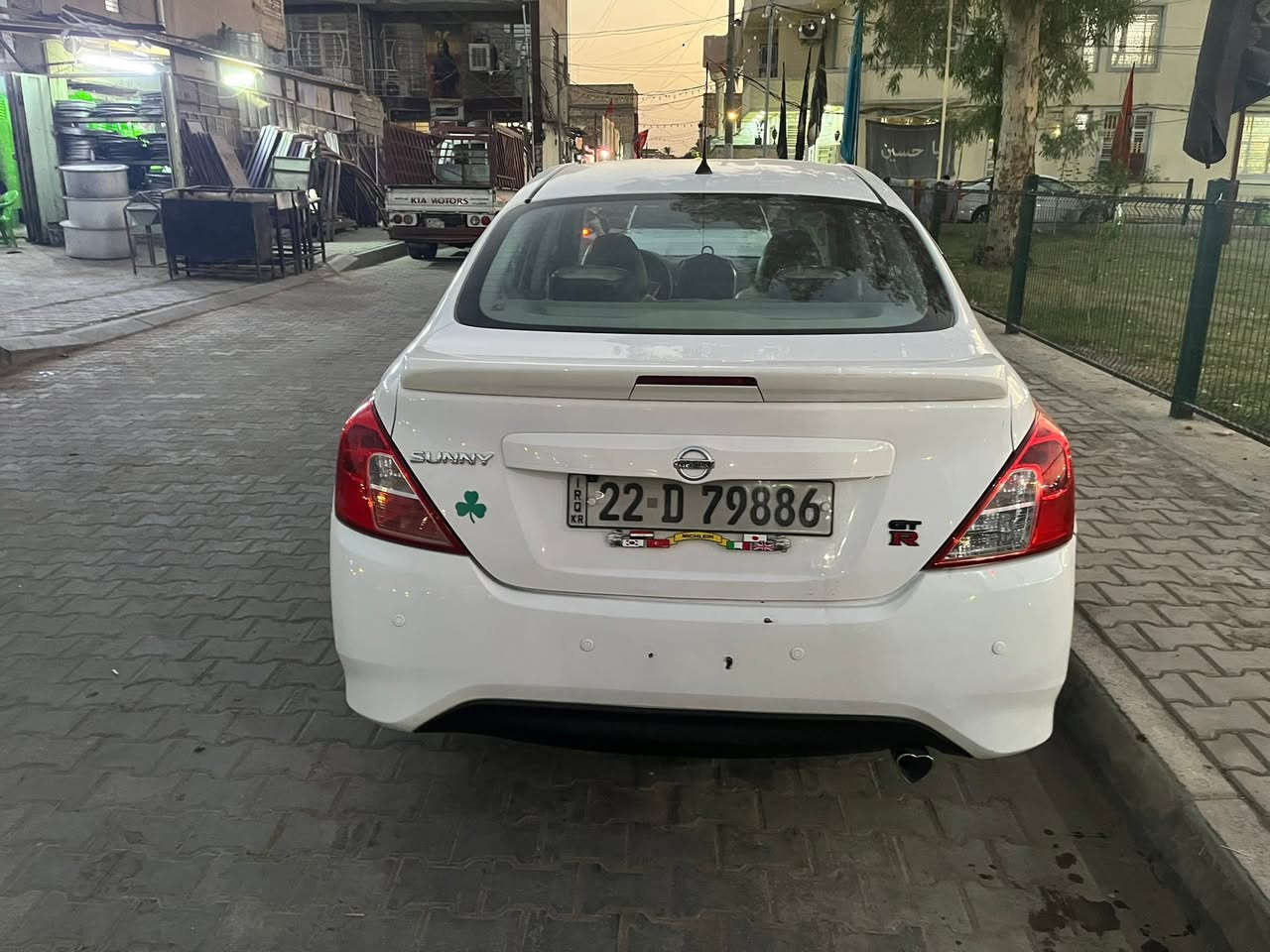 السلام عليكم
نيسان سني هندي 
2022 رقم اربيل باسمي تحويل ثاني يوم 
حداديه جديده صدر خلفي امامي كله مبدل 
مكان السياره بغداد 
*********** الشراي يأمر 
سياره ماشيه 83

