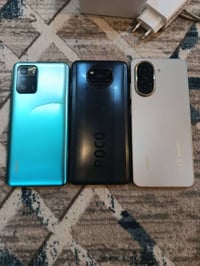 ريدمي A5 ١٢٨/٨ • بوكو X3 برو ١٢٨/٨ • بوكو X3 GT ٢٥٦/٨ ١٢٠هرتز