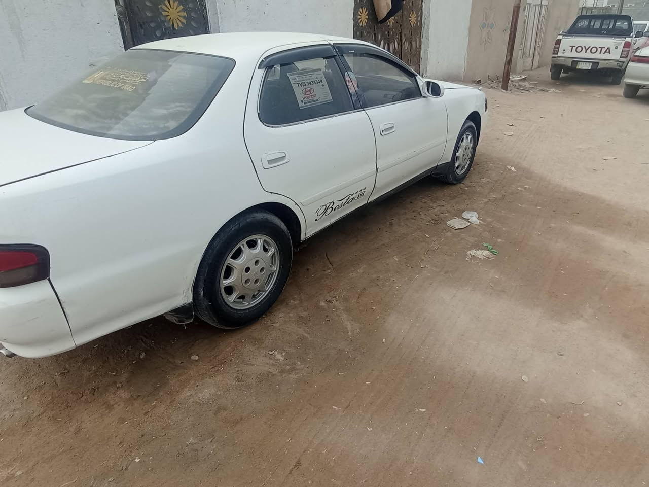 السلام عليكم للبيع او مرواس كرسته نفخ نقل جثه مكفولة من الكص والضربة القوية محرك وكير ونجي بالكارتون حدادية تخم تاير 100% تبـريد" مسجل اربع سماعات كهربائيات كلها شغالة من الدعامية للدعامية بدي دواخل كلش حلوات السيارة جاهزة مابيها نقص، شرط احلى من الصور راعيها يمي السعر 36وبيها مجال بسيط عنوان بصرة الزبير والشراي يتصل ويدلل***********
