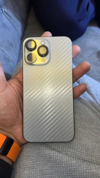 ايفون 15برو ماكس ذاكرة 256  جهاز أمريكي اصلي مكفول التلفون عنوان بغداد...