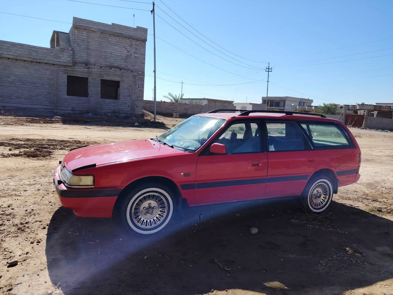 مازده استيشن موديل ٩٠ سياره نضيفه ومكفوله كفاله عامه كير ومحرك بشرط سياره مال بيت ربع دينار ما كو مصرف عليها تخم تاير جديد صدر جديد حداديه سياره رقم سليمانية رقم جديد الدولي سياره باسمي فول ومكفول تخم سماعات سستم شاشا ايباد  سياره حلوه بمعنه الكلمه   سياره مكفوله لا خياس لا ضربه لا بارد لا صبق كفاله عامه لا تنقيص ولا تبخير كلها بشرط علا وضع الشركه   التصال  والستفسار علا هاذه الرقم ***********
