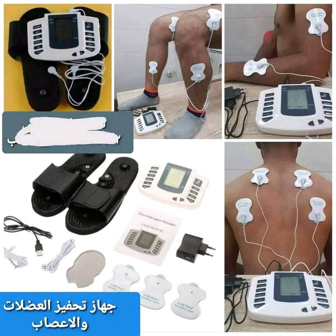 جهاز تنشيط الاعصاب
جهاز لتحفيز العضلات والاعصاب
جهاز العصب
جهاز التحفيز الكهربائي
جهاز تحفيز الاعصاب
جهاز الاعصاب بغداد
جهاز محفز للجسم
مستلزمات طبية العراق
جهاز تحفيز للعضلات وللاعصاب كهربائي
جهاز تنشيط وتحفيز العضلات والاعصاب
ينتمي الجهاز Digital TENS / EMS
 إلى  🕯مجموعة من أنظمة التحفيز الكهربائي له ثلاث وظائف أساسية، والتي يمكن أن تستخدم سوية
١. التحفيز الكهربائي ⚡ لقنوات الأعصاب .
٢. التحفيز الكهربائي ⚡ للأنسجة اللييفة العضلية .
٣. التدليك التي يتم إنشاؤها بواسطة إشارات كهربائية⚡.

            🌻دواعي الاستعمال🌻
💊إعادة تأهيل المرضى المصابين بشلل جزئي أو كلي حيث يتم إنشاء النبضات بواسطة الجهاز وتوصيلها إلى المريض من خلال أقطاب كهربائية على الجلد بالقرب من العضلات
👈حيث تعمل على عودة الدم الوريدي     
     للاطراف السفلى
🔬تفادي تخلخل العظام وعكسها,
🔬الحفاظ على كتلة العضلات
‍🔬 والصحه العامه للقلب
‍🔬 وتنشيط الدوره الدمويه.
‍🔬 أداة تدريب فعالة ومفيدة للرياضيين .
‍🔬 علاج الآلآم اليوميه المتولدة من الاعصاب 
       تشنج العضلات .
🏃‍️ تنشيط العضلات والمحافظه على اللياقه     
      البدنيه🏃‍
                 🌺مميزات الجهاز 🌺 
💎4 أقطاب كهربائية ( كل 2 منفصلين يمكن      
     التحكم في وضعهما) .
💎 جهاز 3 في1 :  لتنشيط    
      الأعصاب وتخفيف الآلام .
      لتنشيط العضلات و للمساج والاسترخاء
💎 30 تطبيق مبرمج مُسبقاً: .
💎لتنشيط الأعصاب وتخفيف الآلام،
🏆 وقت المعالجة قابل للتعديل من 90-5 
     دقيقة .
🏆 خلفية مضيئة واضحة سهلة القراءة.


**إذا كنت صاحب هذا الإعلان وتريد حذفه لأي سبب، رجاءا أرسل رسالة إلى الدعم الفني**