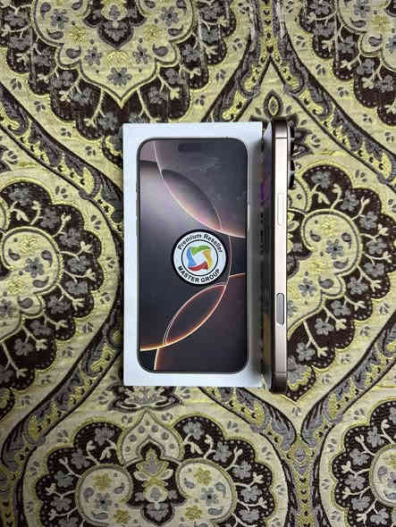 ايفون 16 Pro Max
ذ256 ب99 ماستر شرق اوسط 
نضافة 100
العنوان بغداد سعر 1450 وبي مجال بسيط
للاستفسار ***********
