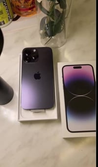 آيفون ١٤ برو ماكس • ٢٥٦ • بطاريه ٨٥%