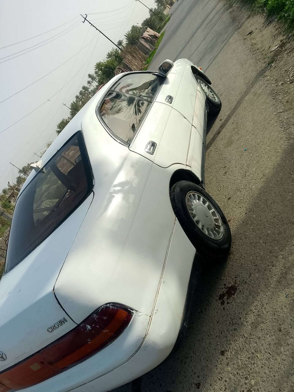 يالله سياره بطه للبيع موديل ١٩٩٤ كير ومحرك وحداديه مكفولة تخم تاير جديد سنويه صاقطه تحويل مباشر تبريد شغال سياره بدون صبغ السعر ٥٥ مكان السياره الضلوعيه ***********
