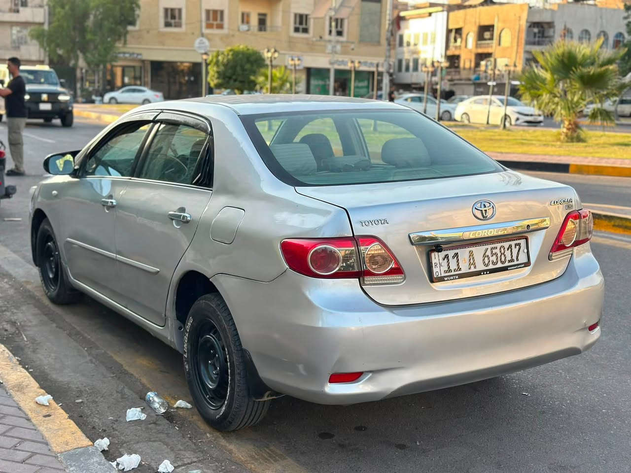 السلام عليكم للبيع او مراوس
كورلا ٢٠٠٨ خليجي
محرك ١٨٠٠ كفاله كير محرك حداديه تبريد ثلج كفاله 
شاشه كامره 
كفاله من اي حادث صبغ عام اثر جراد 
السعر ٨٥ 
***********
***********
