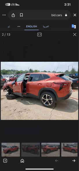 • اللون: متغيرمميز.   بيع اومراوس
 • العداد: 47كم فقط
 • القير: أوتوماتيك ATF
 • الحالة: ممتازة – مستوردة من أمريكا

✨ إضافات ومواصفات:
شاشة – كاميرا – حساسات – – تدفئة ستيرن + كشنات تدفئه – رادارات جانبية – توقف ذاتي – تحديد مسار – تشغيل عن بعد  وبعدبيها مواصفات 

💰 السعر: اتصل وتدلل
📌 الموقع: صليخ 

⚠️ ملاحظات:
 • السيارة حادثة موجدبلصور                 (بدون ايرباك)
 • باقي السيارة كفالة

📞 للتواصل*********** بغداد
