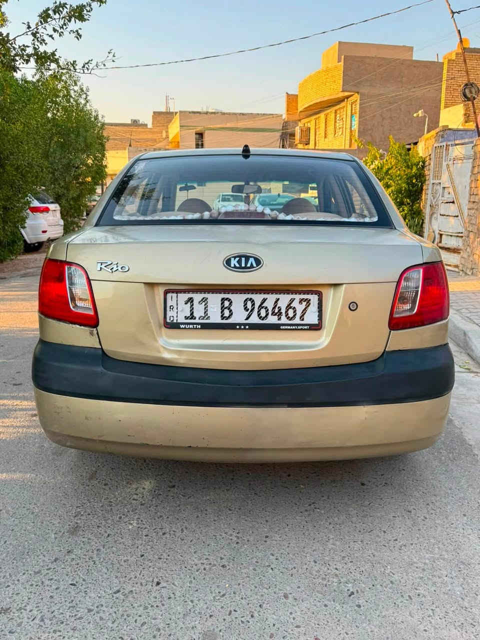 السلام عليكم
للبيع ريو موديل 2009 وارد خليجي حادثه خشم الجاملغ الخلفي 

السياره جاهزه من كلشي مكينه كير 

وتبريد صدر امامي خلفي تخم تاير 

رقم بغداد بسمي 

مكاني بعداد الامين الثانيه 

رقم الهاتف *********** 

السعر 72وبيها مجال
