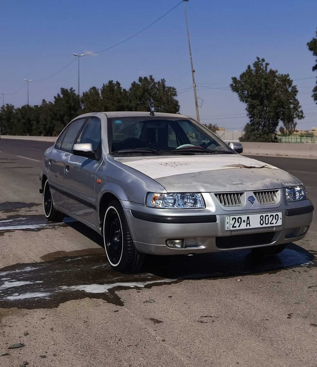 سلام عليكم شباب
سمند موديل 2012 بلاديه لا ضربه ولا صبغ
بسمي تحويل ثاني يوم اكاتبك مروي
رقم واسط مميز مشروع وطني مكاني بغداد 
سياره كير مكينه مكفوله من تنقيص وتبخيرصدر امامي خلفي كله جديد تخم تاير برشلوني خط ابيض داخل جديد سياره مال بيت وصارف عليها صرف الله شاهد يا محافضه بل عرق تعجبك اطلع بيها تراي سياره كل برغي بيها بلادي 
سياره عوزها بس سمكره بيها طخات بل بيبان ودوسات تكلف بل 150 غير هذني مابيها سياره 
سعرها 45 وبيها مجال حك جيتك ***********
ماسنجر ماعندي واتساب موجود
