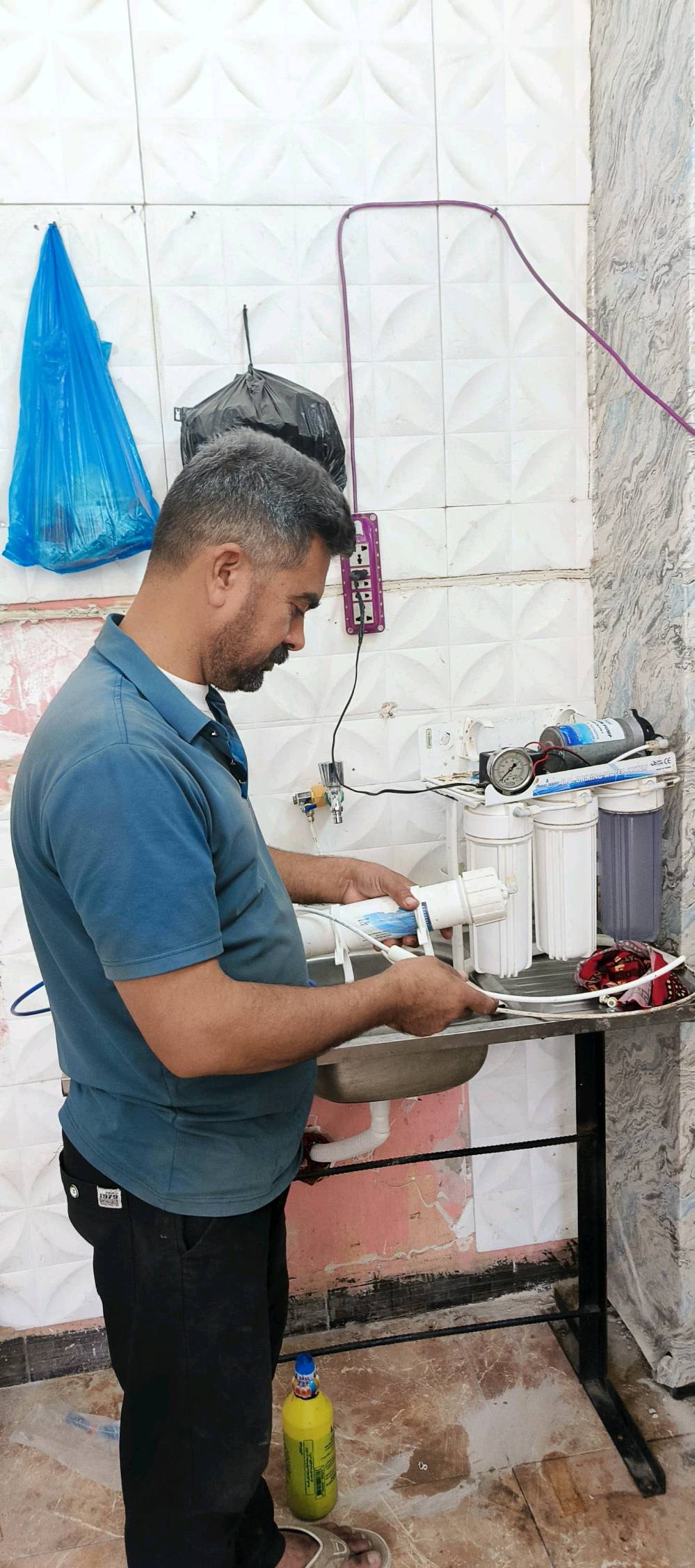 الرمادي الخمسه كيلو قرب جامع حذيفة بن اليمان 