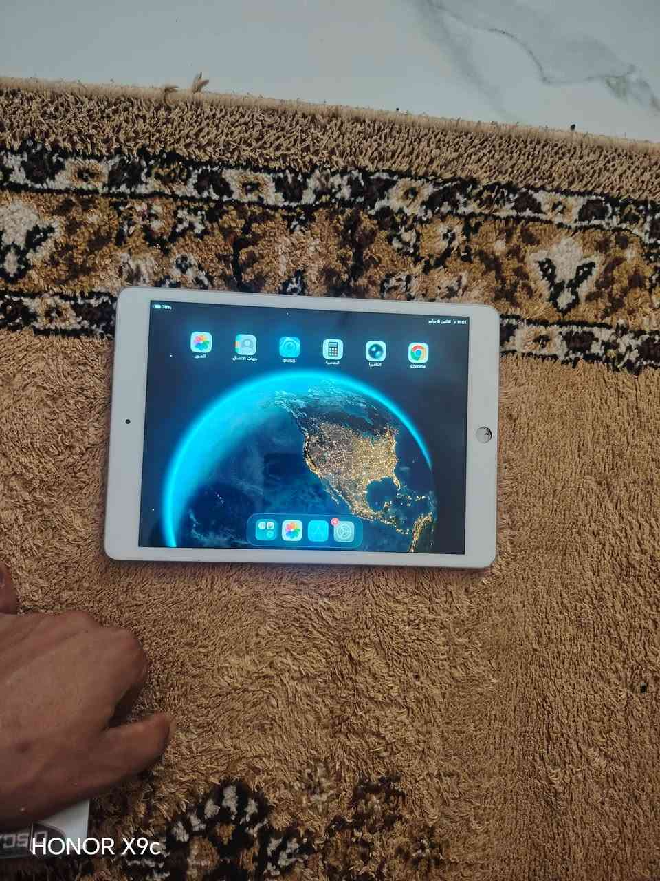 سلام عليكم اخوان عندي ايباد 8 ذاكرته 32 اما البطاريه ماعرف شكد بي بي البصمه يرادله تبديل سعره 150 وبي مجال لطيبين مكاني كربلاء  ***********

