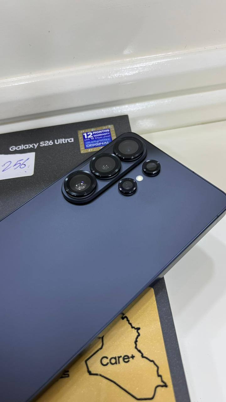 سامسونك S26 ULTRA
مستخدم اسبوع واحد فقط ابو الضمان
الذاكره 256
السعر مليون و650
كل ملحقاته موجودات
حي الرسالة شارع ابو السماعات 
*********** عمارة, ميسان
