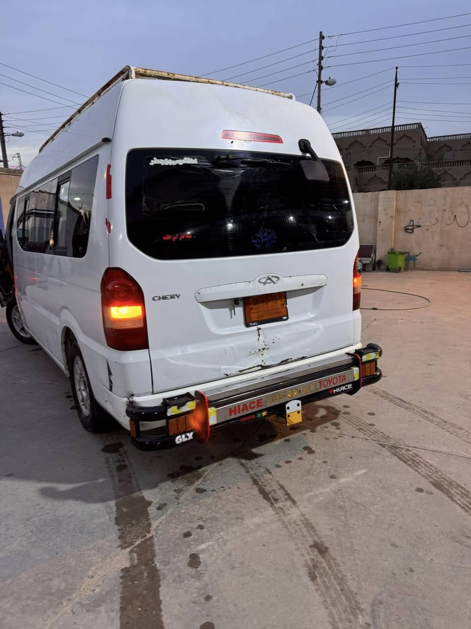 شيري ١٨ راكب كير بلاد تحويره النجف مكينه ثنين ونص 
تبريد حداديه تخم تاير باتري كله جديد السياره باسم شركه 
السعر ٦٥ ورقه 
***********
