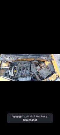 رينو لو كان مديل 2009 سيارة مال بيت الله شاهد بيها ضربه بل جاملغ الخلف...