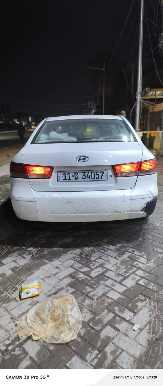 سلام عليكم سوناتا ٢٠٠٩ وارد خليجي مكينه ٢٤٠٠ دوش مكينه وكير مكفولات بشرط تدفه تبريد شرط ثلج ❄ تخم تاير جديد باتري جديد السياره عليهه ادامه كامله من بلكات ونوزلات وفيت بم كله جديد السنويه جديده ورقم انكليزي تحويل ثاني يوم السعر ١٠٥ وبيهه مجال  مكان بغداد مدينه الصدر رقم ***********
