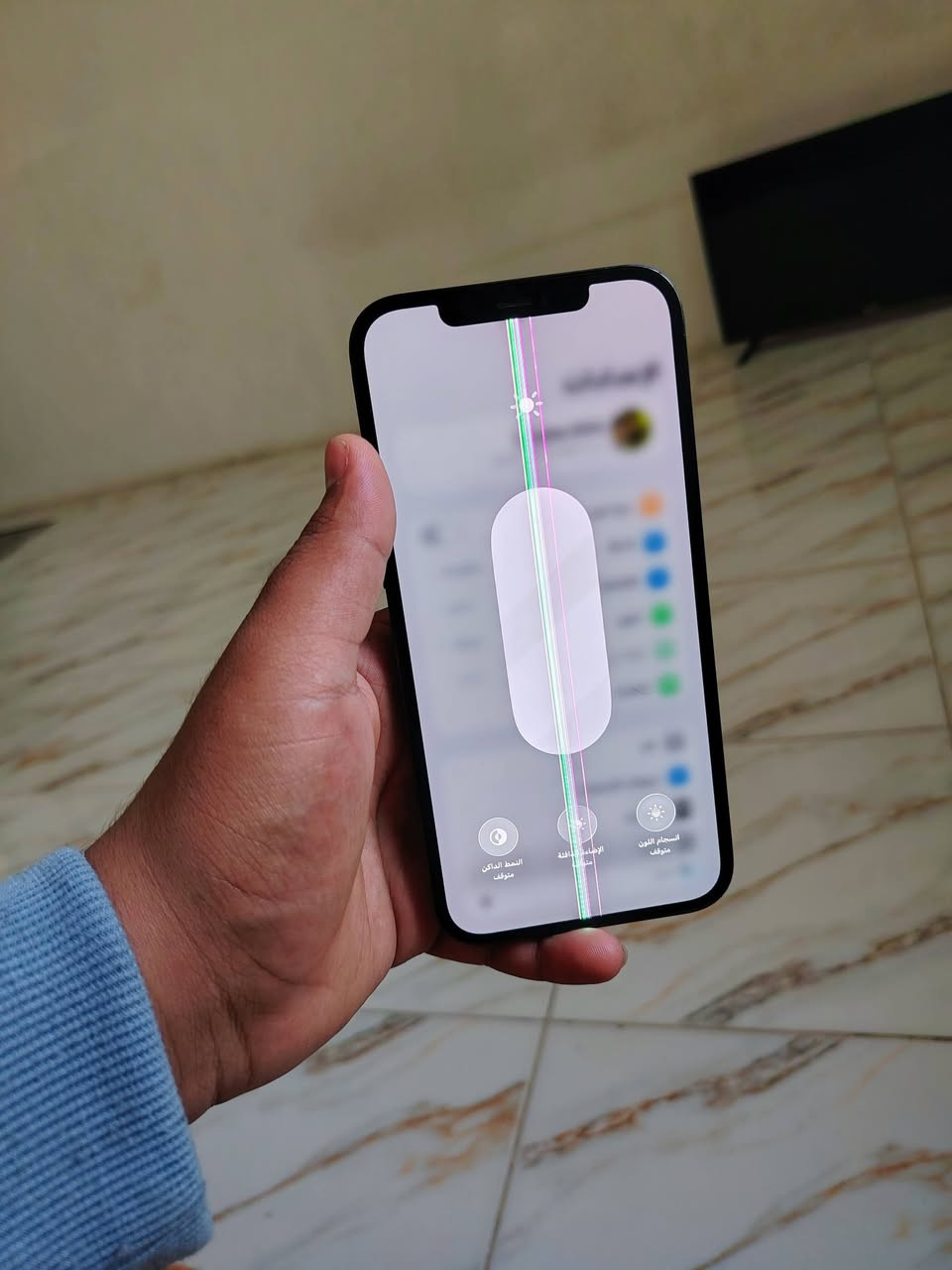 السلام عليكم متاح ايفون 12 برو ماكس ذاكرة 128 بطاريه 100 مبدله اصليه نموذج M الاصلي شرق اوسط AAA جهاز كله شغال بس شاشه بيه خطوط ومماثره السعر ب٢٥٠ وبي مجال قليل مكاني ديالى بعقوبة ***********
