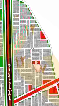 🙋‍♂️ قطعه للبيع بنص البناء بصف حي التراث  قطعه قريبه من شارع20 المبلط ...