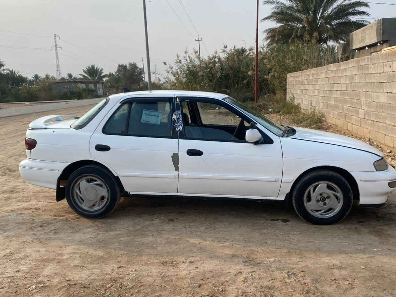 السلام عليكم،، تحيه طيبه للبيع كيا سيفيا مؤديل 1997 منفصل رقم بغداد كير عادي محرك مفتوح كير ومحرك وصدر وكهرباءيات وتخم تاير كله جديد سياره جاهزه وجديده مال جناي  السعر ٣٣ وبيهه مجال العنوان واسط الزبيديه ***********، *********** سياره صاعده هزه وكامله للتحويل
