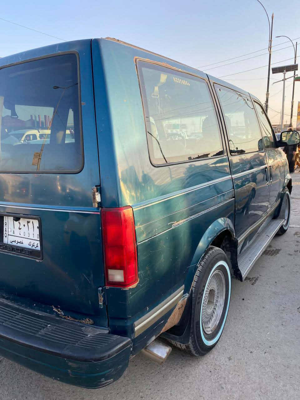 🚐 للبيع: فان أسترو (Astro) موديل 95
التفاصيل:

• الموديل: 1995.

• السنوية: باسمي (تحويل مباشر).

• المحرك والجير: بلاد (كير ومكينة بلاد).

• المواصفات: تبريد وتدفئة شغال.

الحالة الميكانيكية:

السيارة حالياً (طفة)؛ طفيت بسبب لفيت بم وما اشتغلت بعدها. البيع على وضعها الحالي (على العطل) لعدم التفرغ وتواجد نية البيع.

السعر المطلوب:

💰 27 ورقة 

الموقع:

📍 محافظة ميسان.

للتواصل والاستفسار:  📞 ***********

تحياتي لكم جميعاً ،،،

‏  خادمكم ⚡️ مـسؤول جـروب فـان اسـترو الـعراق
