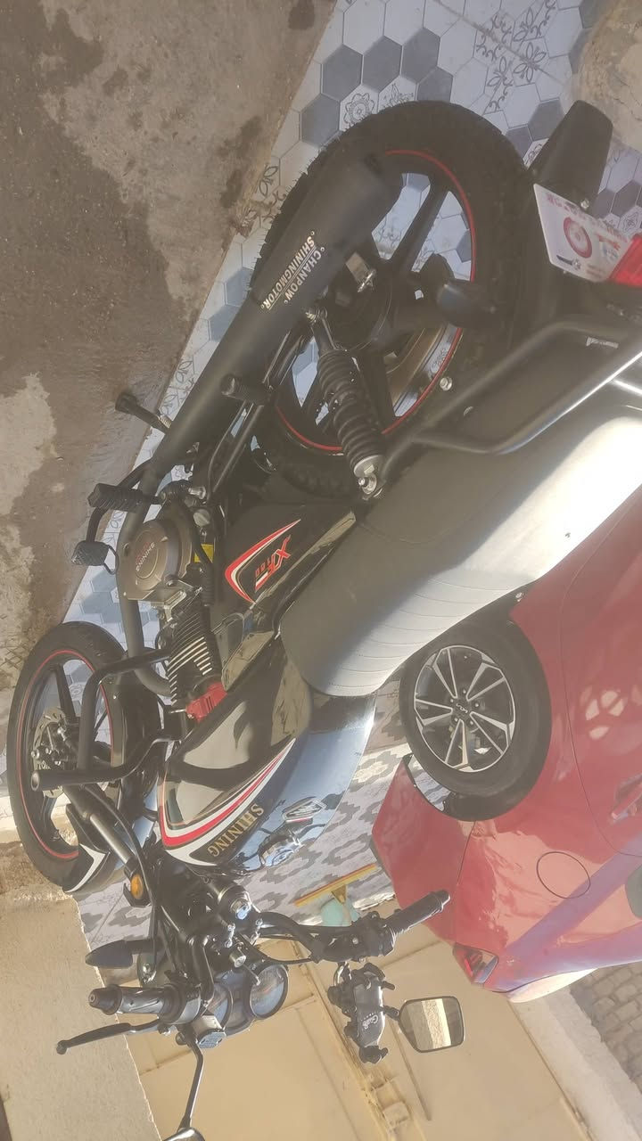 سلام عليكم للبيع درجه شنينك موديل 25  دراجه جديده اوراق كامله المكان حله ابو غرق  الشراي يتصل ***********🌹🌹🌹
