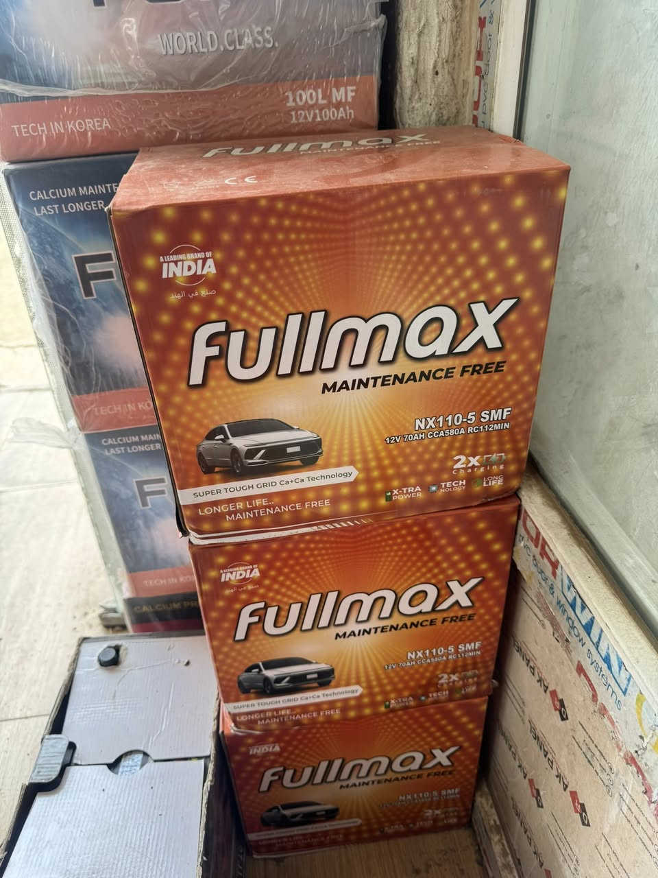 بطاريات Full max الهندي
ضمان سنة حقيقي
الاستفسار ***********
***********
