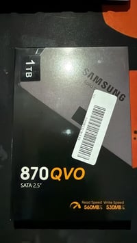 Samsung 870 QVO • ١ تيرابايت • قراءة ٥٦٠MB