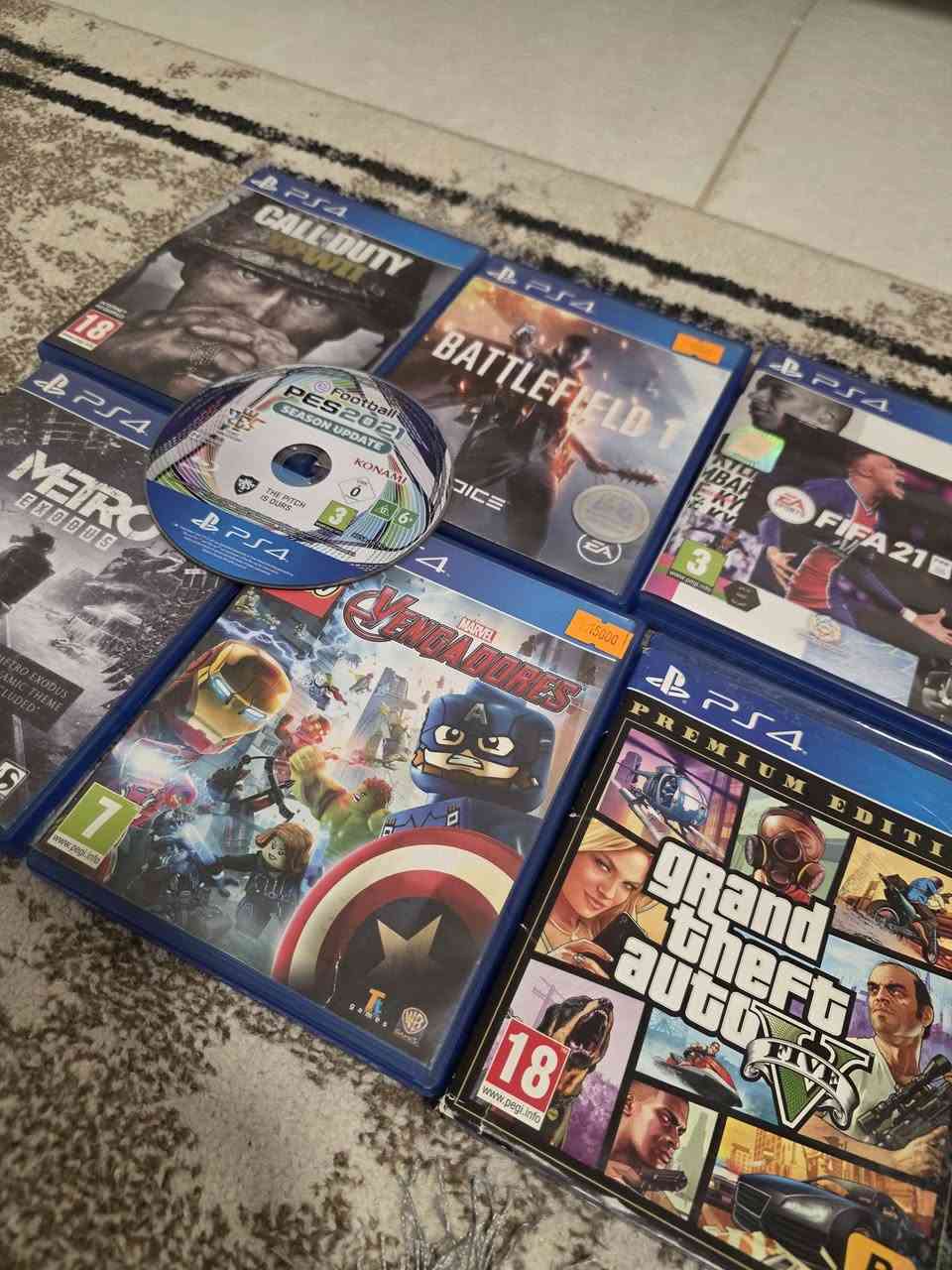 بلي فور اون لاين للبيع
المحتويات : 
جميع الكيبلات
جوستك عدد ٤
اقراص عدد ٧
الجهاز محمل بيه ٣ العاب ضمنهن بيس ٢٠٢٥

السعر ٣٢٥ 
مكاني نجف 
الشراي يراسل واتساب 
***********
