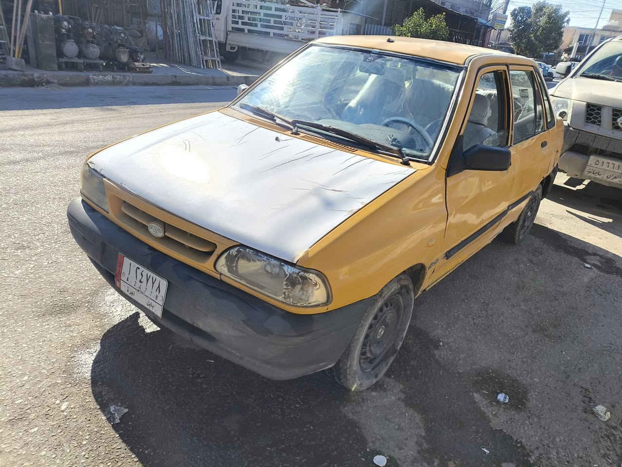 السلام عليكم ورحمه سايبه للبيع موديل 2011 بدون راعي ابيع كوم حديد سياره عوزه ترتيبات مكينه دخن والكير الرابع يفلت بس حداديه نص عمر كهربائيات شغاله والكشر شوف عينك سنويه منتهيه بل2018 السعر 11 ورقه ابيع بدون راعي اكفل سرقه وطلب عشائري فقط مكاني كربلاء حي الغدير ***********
