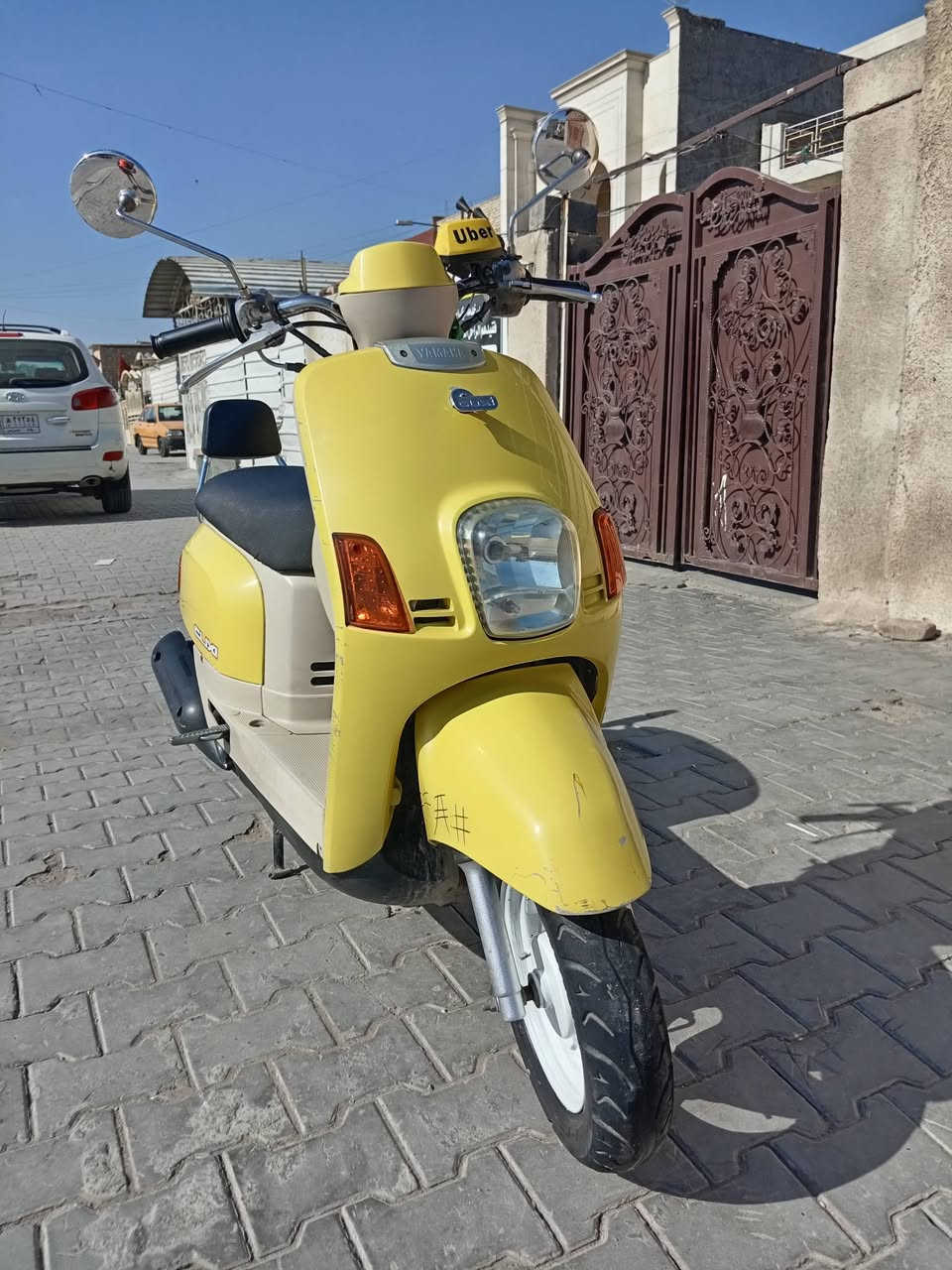 سلام عليكم دراجة بوليس كلش حلوة بس الكابريتر تجاري ولباقي كلة كفاله سعر750 بيهه مجال مكان بغداد مدينة الصدر قطاع 41 الهاتف ***********
