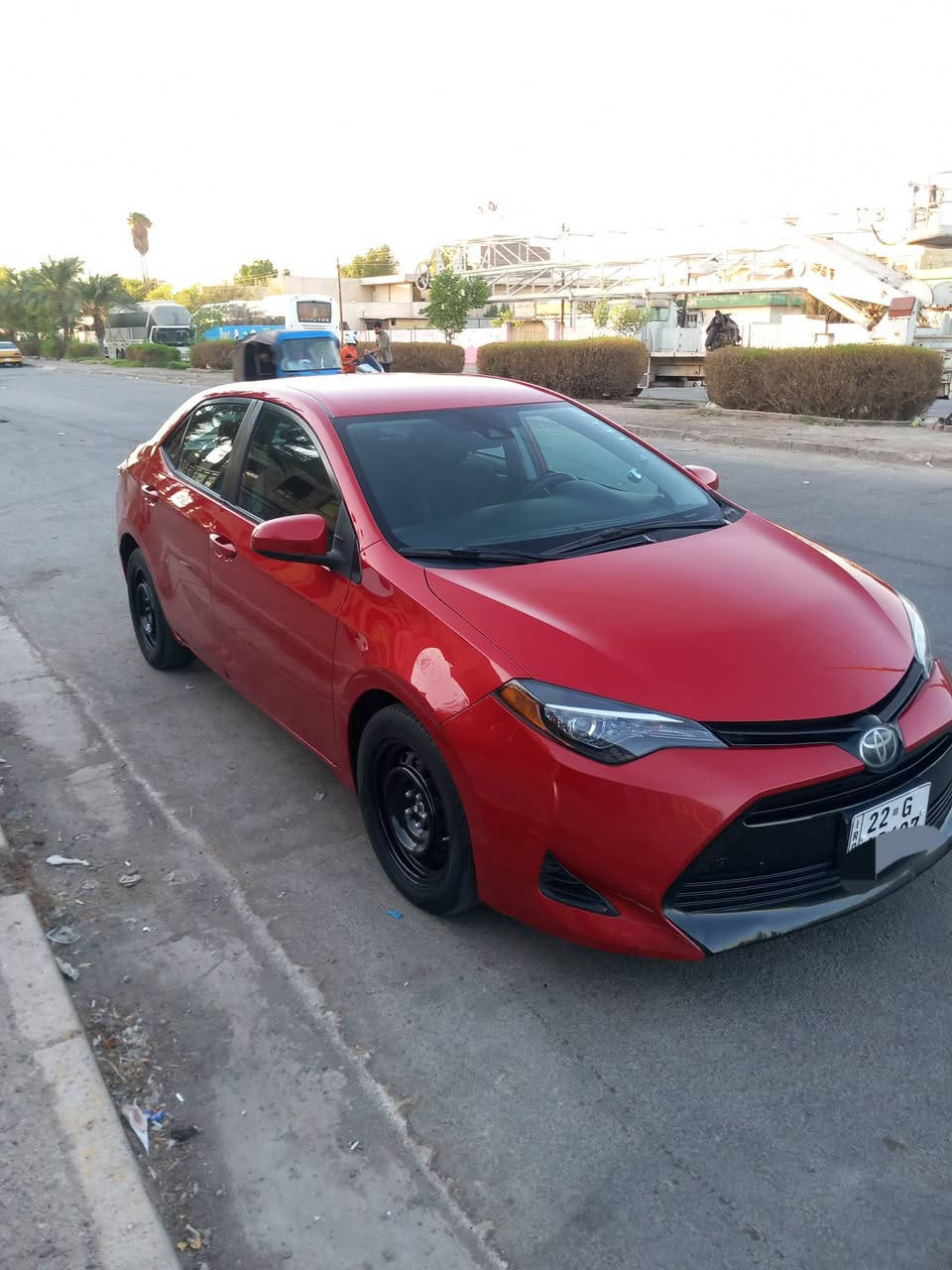 السلام عليكم كورولا موديل 19 حادثه فقط بس هذا الموضح بالصور ماشي 56 حقيقي اربيل باسمي مكان السياره بغداد سعر 145 وبيها مجال بسيط رقم الهاتف والاستفسار***********
