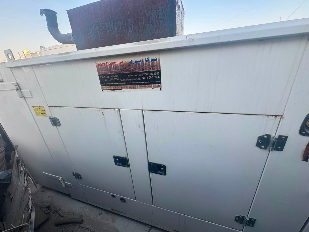 💥 مولد إيفيكو (IVECO) بلادي إيطالي أصلي
🔇 كاتم سوبر سايلنت
⚡ القدرة: 100 KVA
🆕 زيرو - لم يُشغّل

✅ أداء قوي وثابت
✅ صرفية اقتصادية
✅ هدوء عالي جداً
✅ مناسب للمعامل، الشركات، والمشاريع

📍الموقع: أربيل – الصناعة الجنوبية
🚚 التوصيل متوفر إلى جميع محافظات العراق

📞 للاستفسار والحجز:
***********

