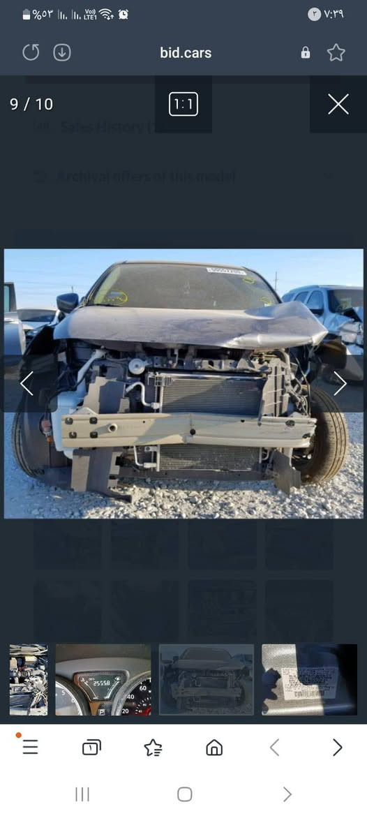 السلام عليكم
نيسان فيرسا موديل 2018
رفم بغداد 

حادثه موضح بلصور مبدل بنيد وجاملغ ايمن وايسر امامي

السياره جاهزه وشغاله 

مكان السباره حي الجامعه

السعر 100 وبيه مجال 

***********
