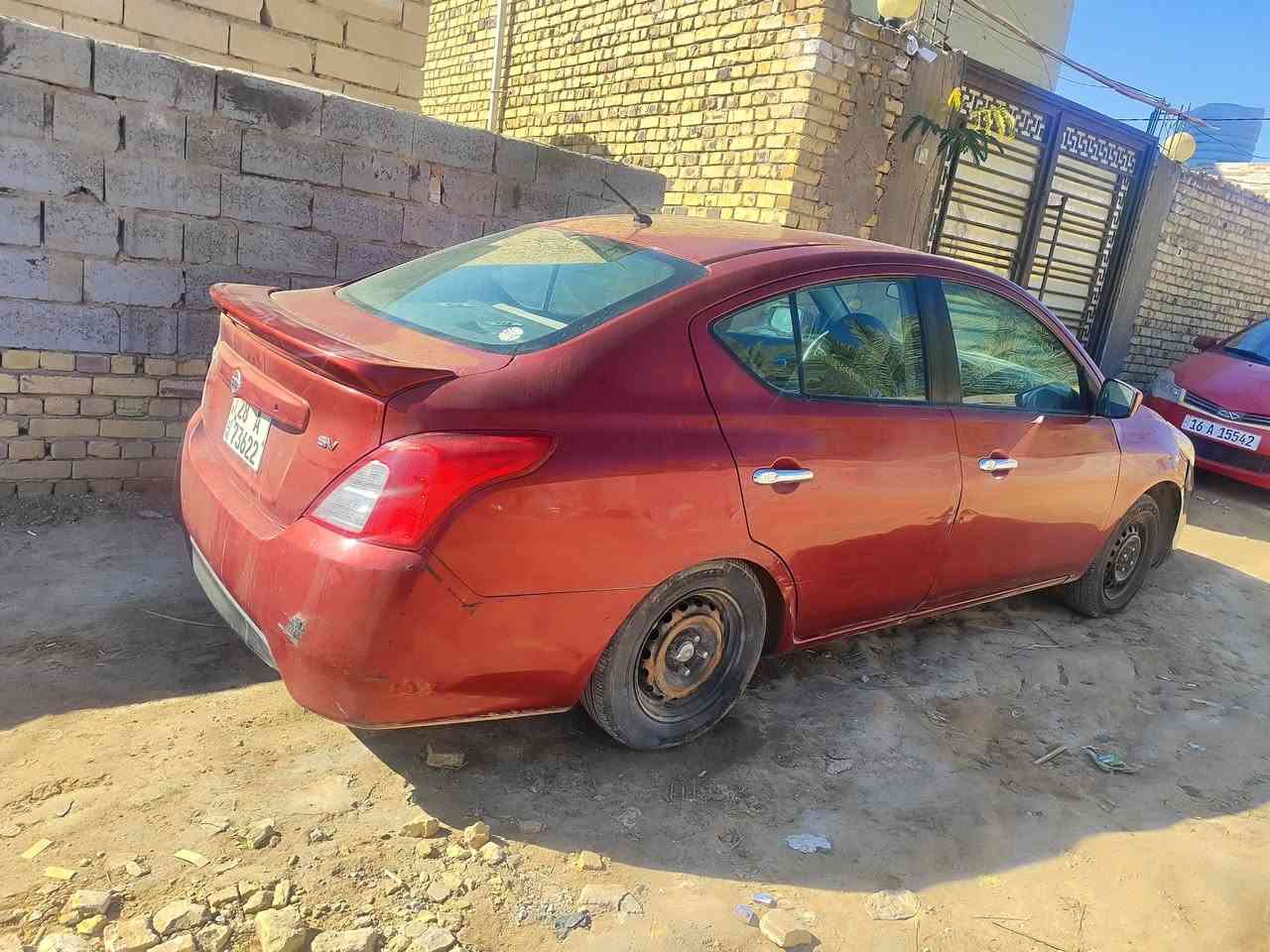 نيسان فيرسا 2017 جاهزه للبيع أو المراوس حسب القناعه السعر 83ديوانيه الشاميه للتواصل ***********
