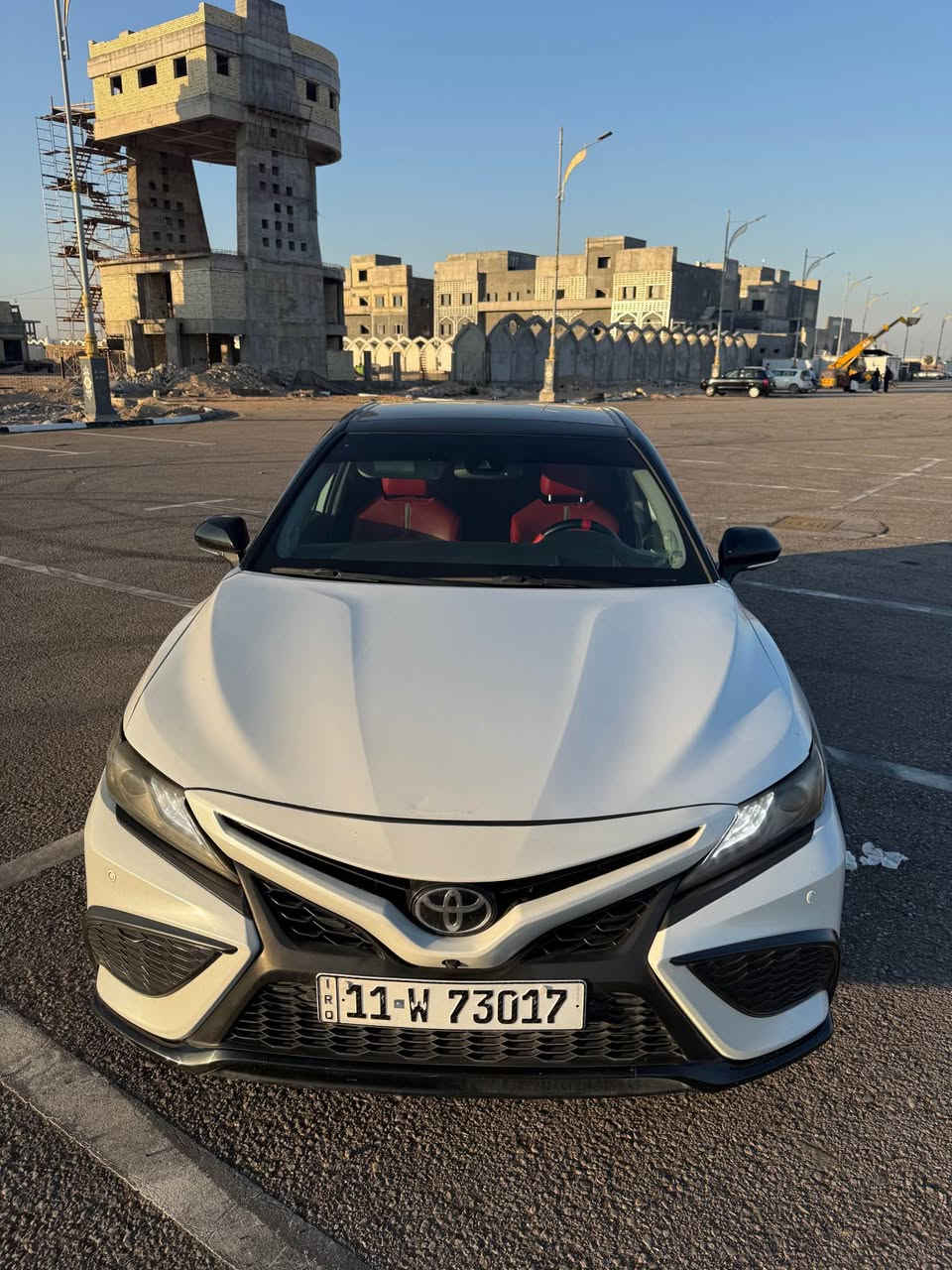 سلام عليكم
كامري xse 6v 2020 
السياره فول الفول 
5 كامرات
تدفئه تبريد كشنات
قطعتين تبريد
كشنات كهرباء
رادار امامي وخلفي
السياره 6 سلندر 
قليل هاي الفئه تجي بهيج محرك وبهيج مواصفات
السياره مكفوله من الصبغ  
بيها فقط 3 قطع بارد
السعر 220 وبيها  مجال للشراي
للأستفسار *********** كربلاء, العراق
