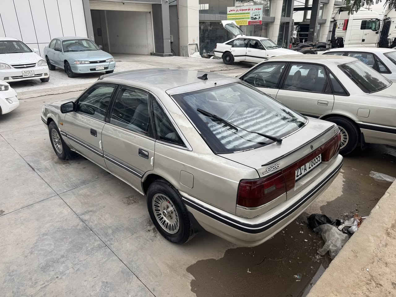 مازدا 1988 توماتيك تبريد ثلج 🥶
رقم سليمانية رقم سنويه كله جديد لحد 2031
تخم تاير جديد صدر امامي خلفي جديد 
محرك 12 بخ محرك و گير كلش جديد 
بدون ضربه بدون خياس لوك ✅
عنوان كلار قضاء سليمانية 
السعر 46 وبيها مجال للطيبين 💵💸
الهاتف ***********
