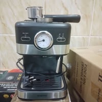 مكينة قهوة • سلفر كرست • مثل الجديد