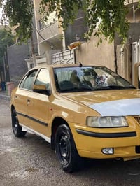 سمند نضيفه السياره جديده تخبل. ما بيه نقص   كير ومكينه مكفوله كهربائيا...