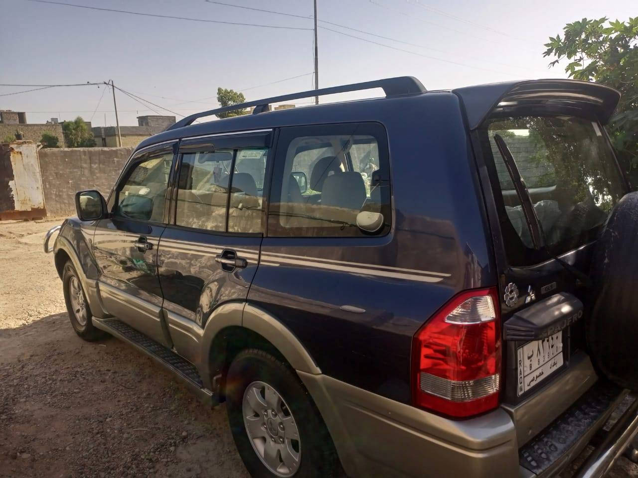 سلام عليكم باجيرو مكفوله كفاله عامه مديل 2006مكينه 3000 كير تبريد حداديه تايرات صدر كله جدد السعر 100تحويل مباشر عنوان الشعله بغداد رقم تيلفون *********** 
ترهم امراوس حسب القناعة
