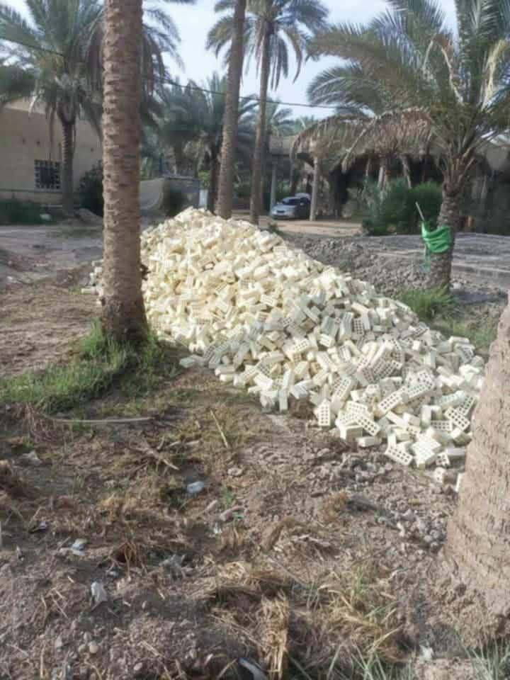 السلام عليكم للبيع اجود انواع الطابوق الجمهوري قليله املاح توصيل لكافه المحافظات  للاستفسار اتصل هذا رقمي *********** -***********
